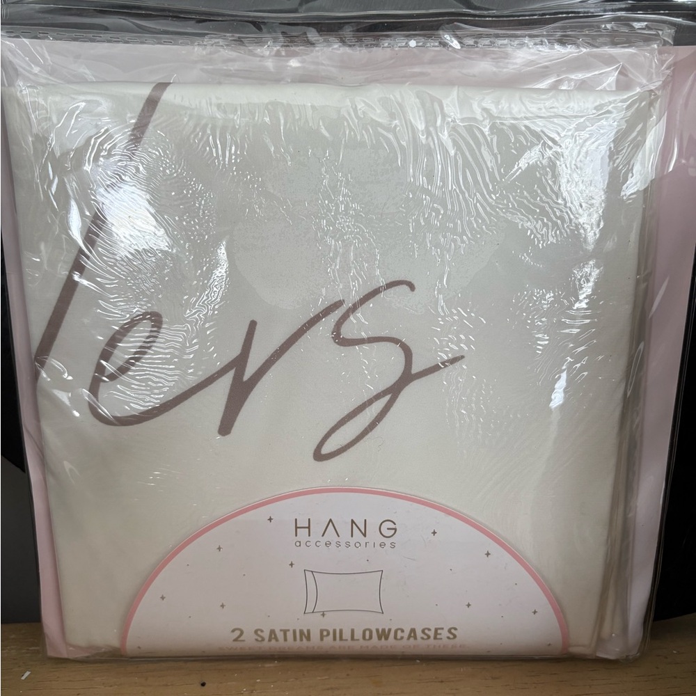 Satin Hers & His Pillow Cases | Standard Size